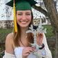 GIANTmicrobes Graduation Brain Cell Plush - Celebrate with our signature Brain Cell plush donning a graduation cap and tassel, Uniquely Fun Student