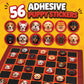 Puppy Checkers Board Game for Kids 8-12 and 4-8 with 56 Adhesive Dog Stickers - Fun Learning Game for Game Night | Great for Grandkids