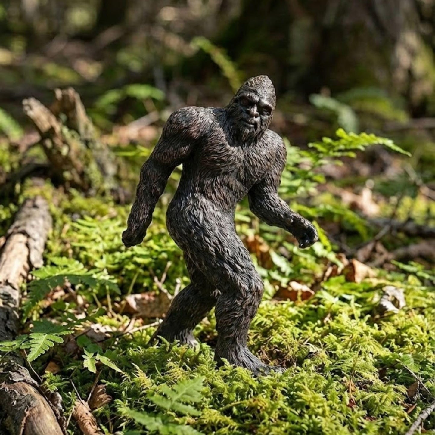 Liberty Imports Bigfoot Figurine, 5" Legendary Monster Sasquatch Plastic Model Decoration Toy Creature Collector Figure Statue