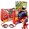 Miraculous Ladybug Pool Toys Set - Gift Bundle with Inflatable Arm Floaties, Goggles, Stickers, More | Miraculous Ladybug Beach Toys