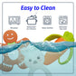 WANABUY - Silicone Pacifier teether Toys for Babies 0-6 and 6-12 Months - Package of 4 Baby teethers - Pain Relief - Infants and Toddlers. Safer Than