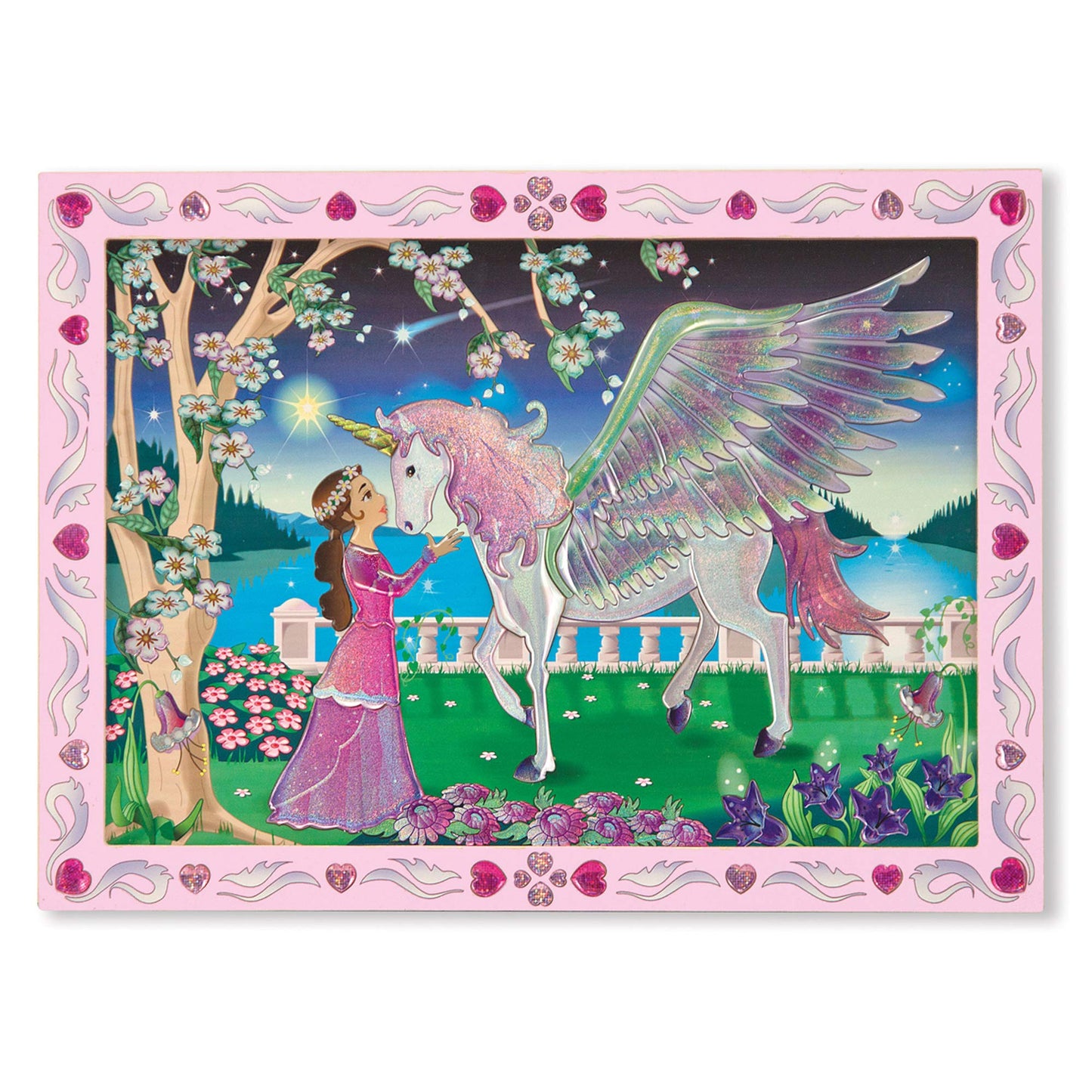 Peel & Press Sticker by Number - Mystical Unicorn