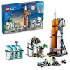 LEGO City Rocket Launch Center Building Toy Set 60351, NASA-Inspired Space Toy with Rocket, Launch Tower, Observatory, and Mission Control, Pretend