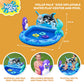 Bestway H2OGO! Polar Pals Kids Inflatable Water Play Center (53" x 51.5" x 28.5") | Outdoor Summer Pool Toy for Children Ages +2