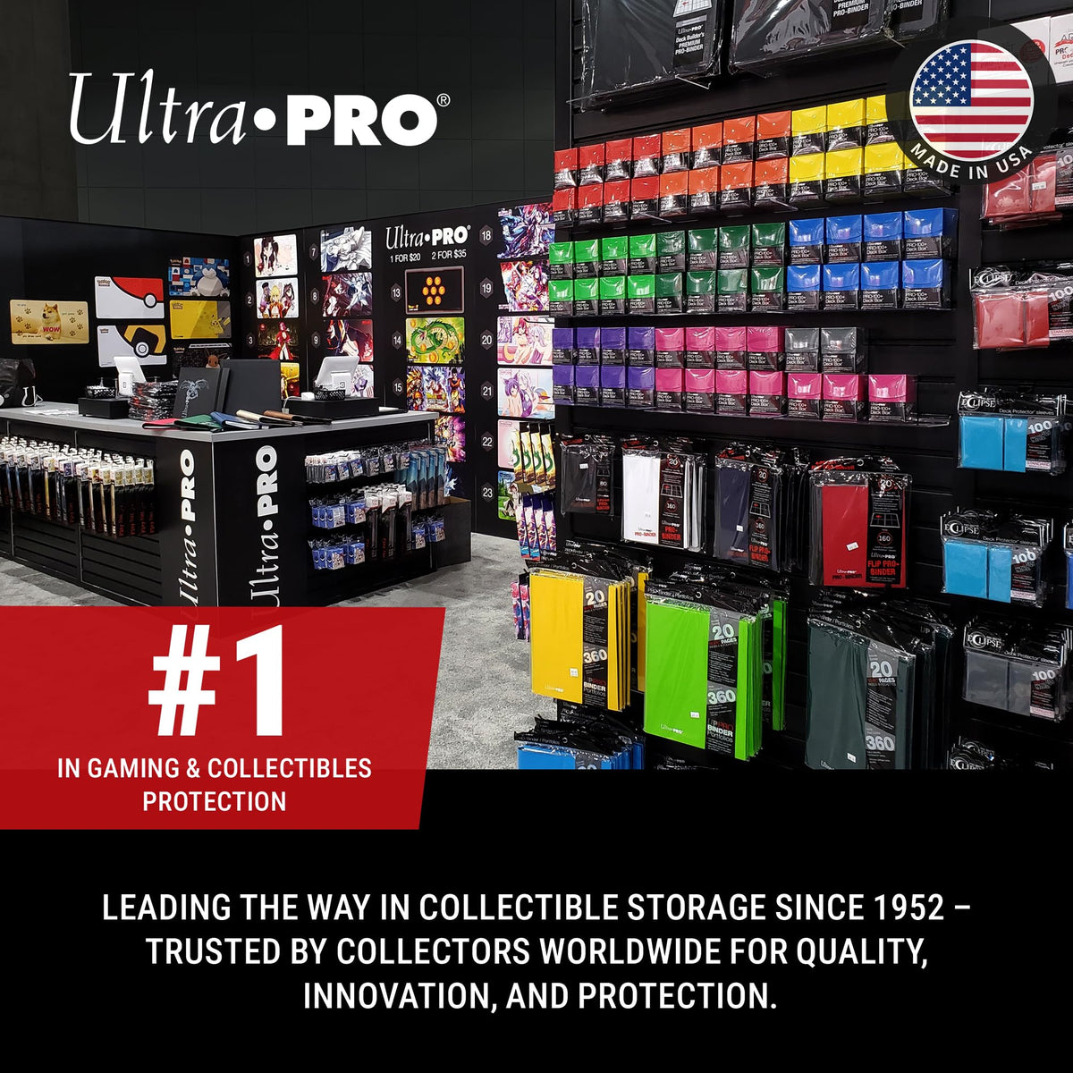 Ultra Pro Multicolor Deck Box for Trading Cards, MTG & Pokémon, 5 Pack
