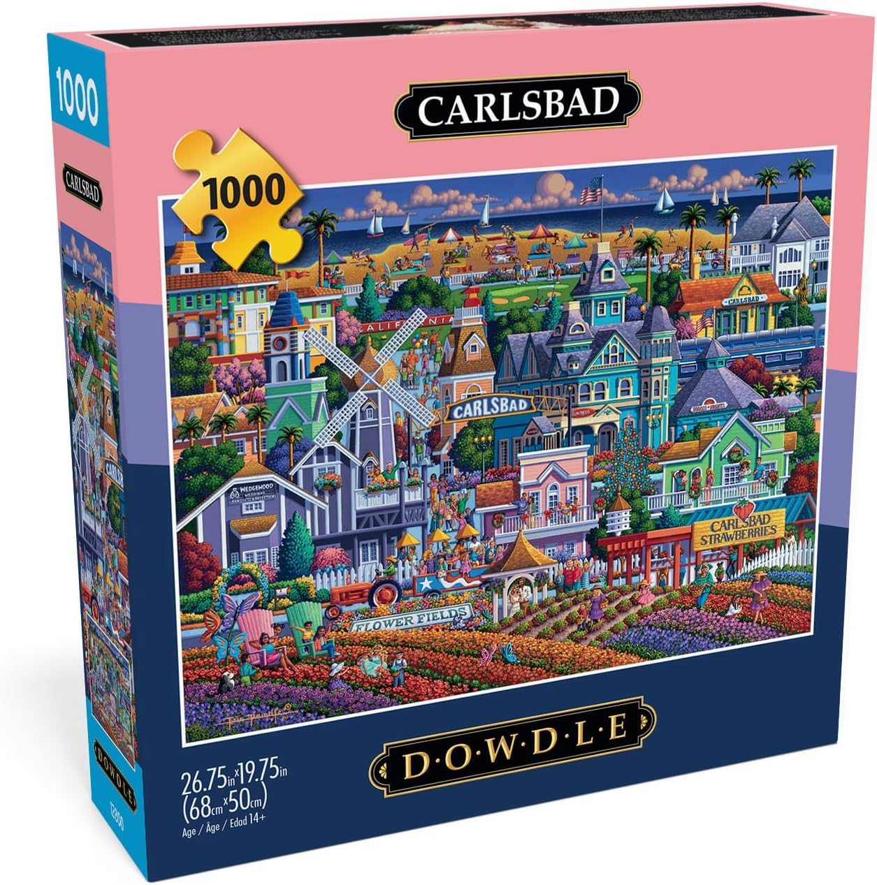 Buffalo Games - Eric Dowdle Carlsbad - 1000 Piece Jigsaw Puzzle for Adults
