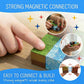 SUNNY AUNTIE 200PCS Dinosaur Magnetic Building Blocks Set - 3D STEM Construction Toy for Kids 3+, Compatible Magnetic Blocks Gift for Boys & Girls