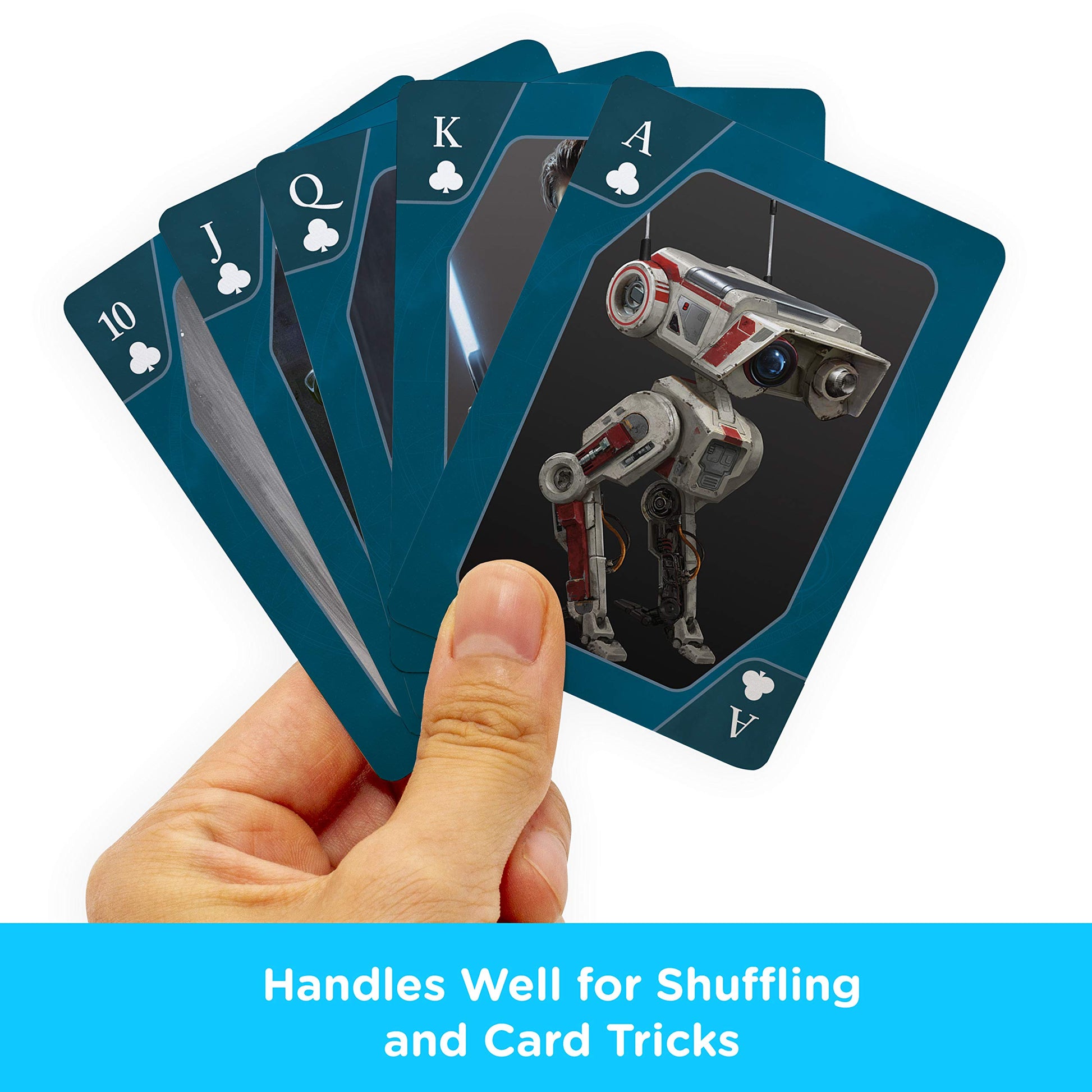 AQUARIUS Star Wars Playing Cards - Jedi Fallen Order Deck of Cards for Your Favorite Card Games - Officially Licensed Star Wars Merchandise