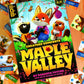 Maple Valley Board Game - Strategy Board Game with Forest Critters at a Spring Festival