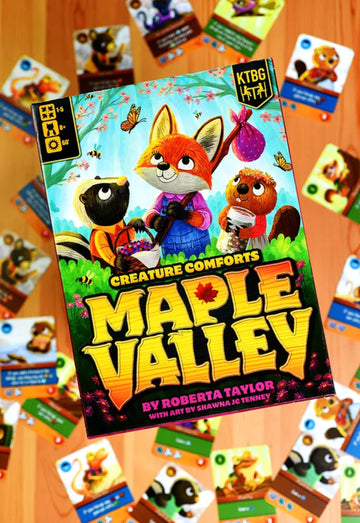 Maple Valley Board Game - Strategy Board Game with Forest Critters at a Spring Festival