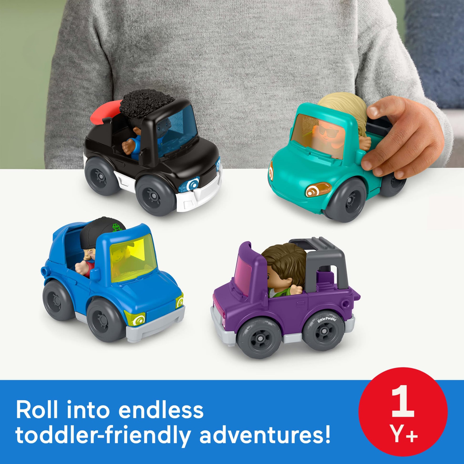 Fisher-Price Little People Activity Vehicles 8-Piece Set