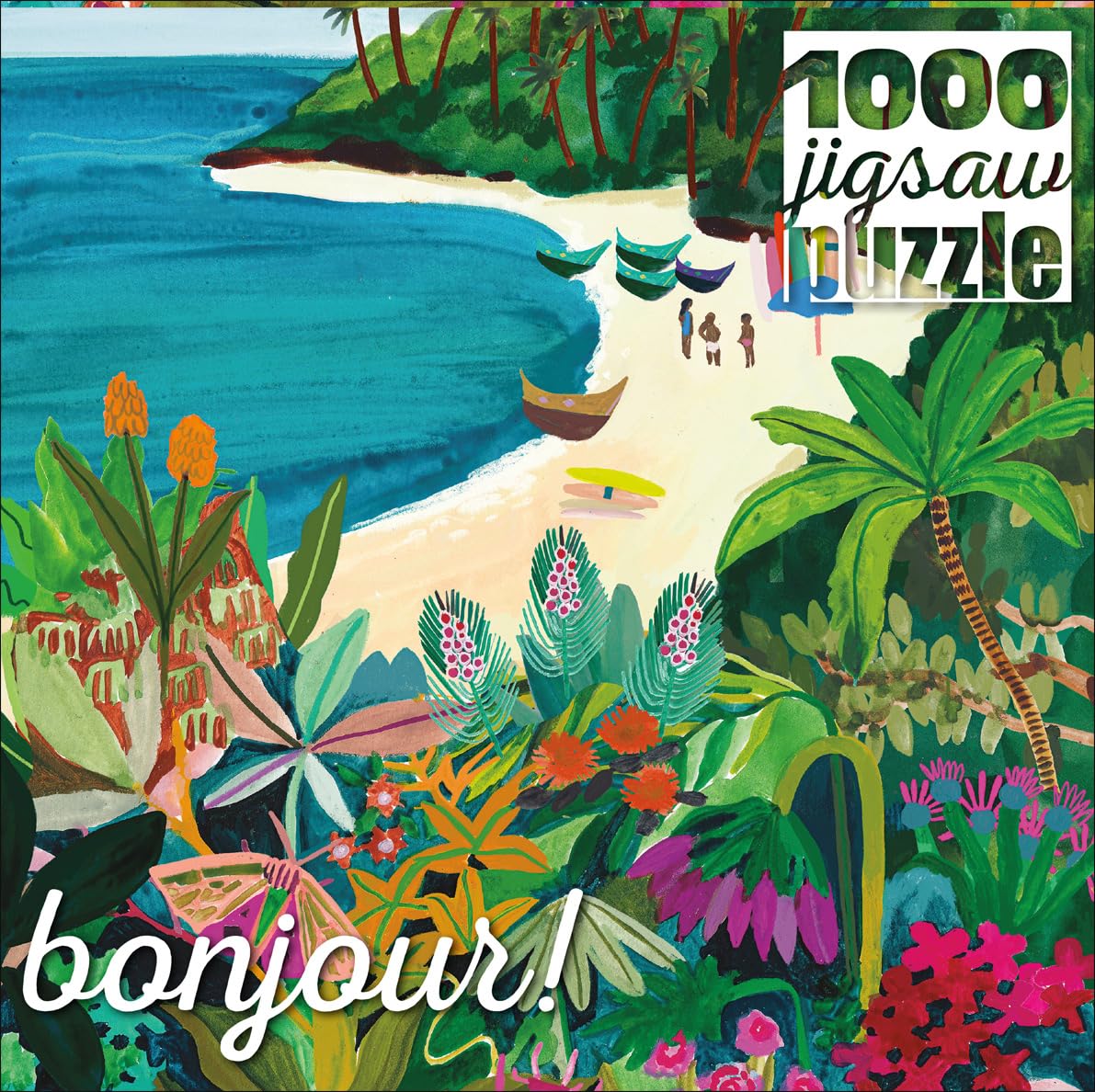 Buffalo Games - Beach Butterfly - 1000 Piece Jigsaw Puzzle for Adults