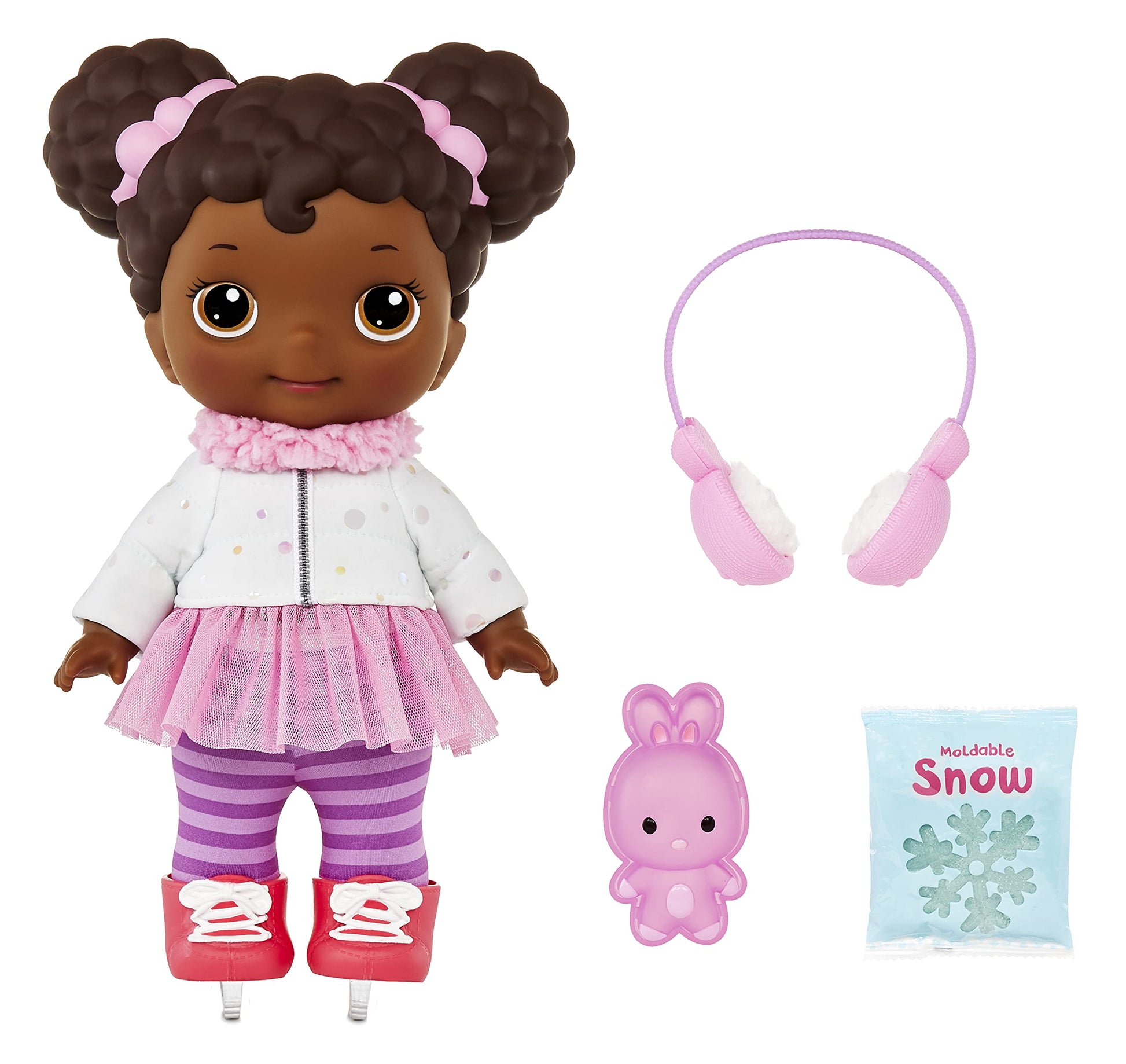 Lilly Tikes™ Snow Day Ami Doll and Accessories, Winter-Themed Imaginative Play for Kids Ages 3+