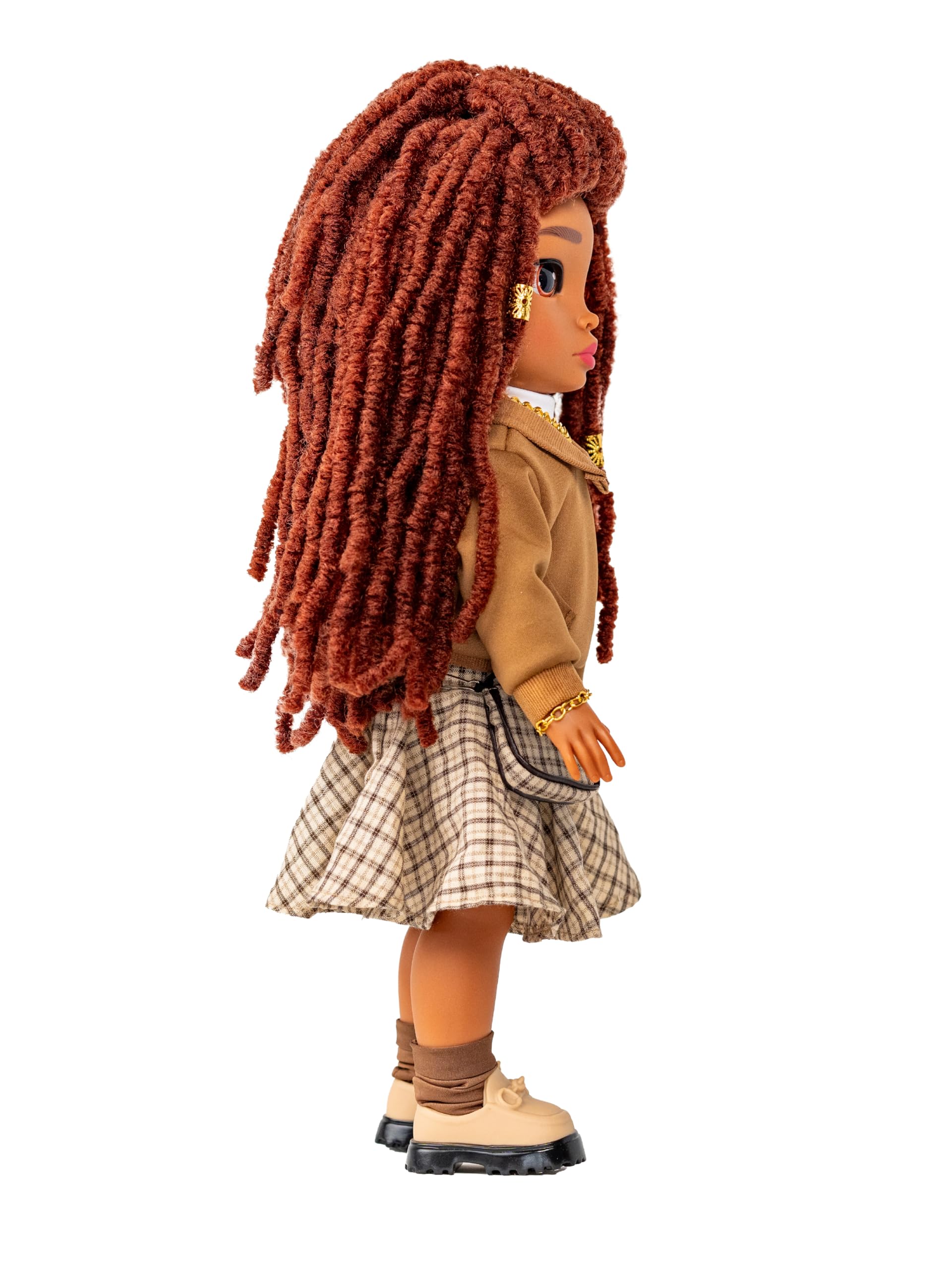 SHE'S THAT GIRL Dolls™ Reign 18 Inch Soft Body Dolls with Modern Style and Accessories, for Ages 6 and Up