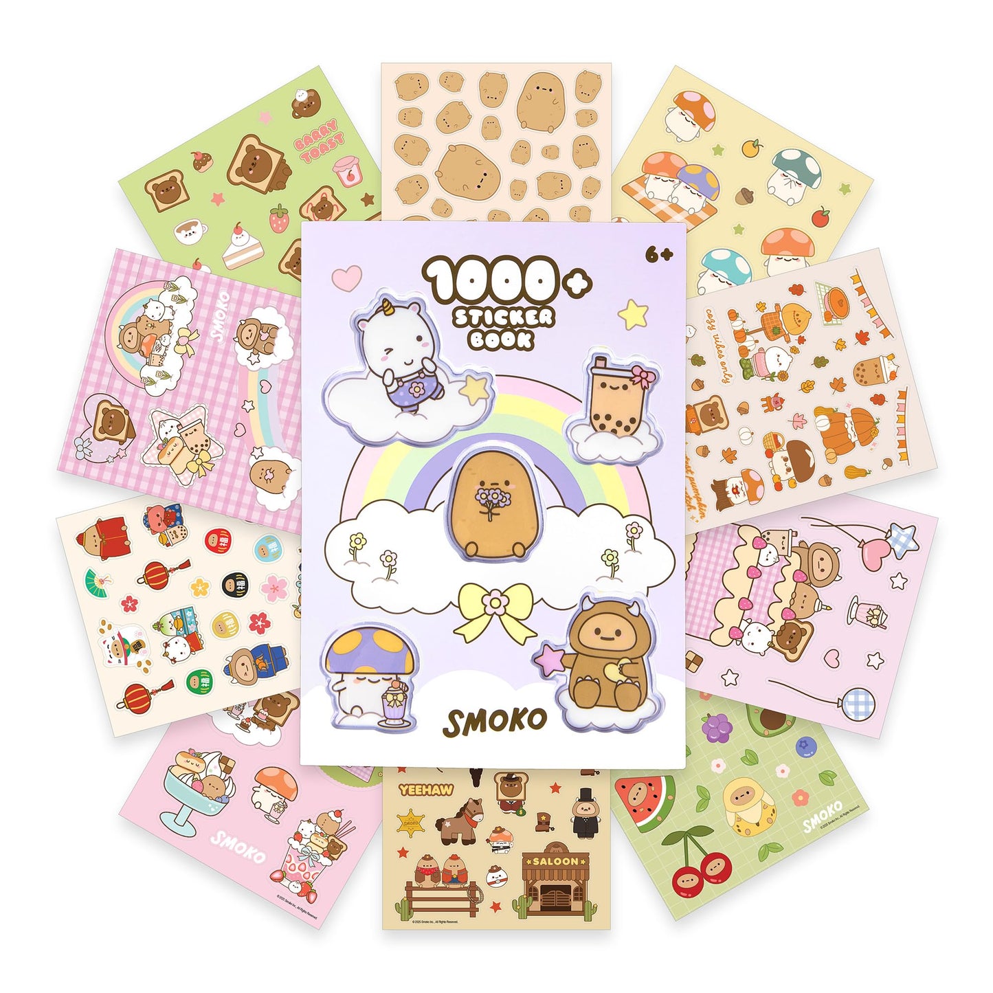 Fashion Angels Smoko 1000+ Sticker Book