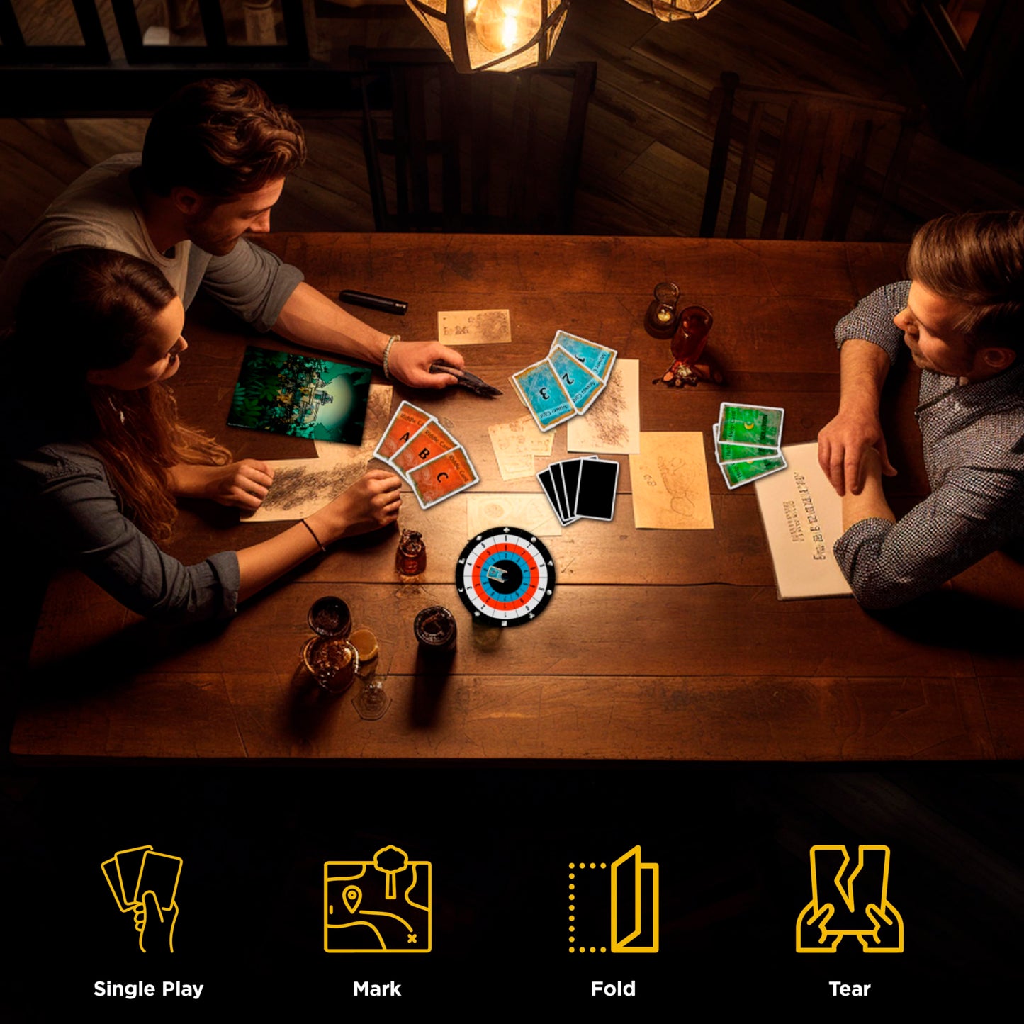 The House of Riddles | Exit: The Game - A Kosmos Game from Thames & Kosmos | Family-Friendly, Card-Based At-Home Escape Room Experience for 1 To 4