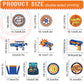 10 Pieces Dart War Party Decorations Dart War Gun Party Honeycomb Centerpieces Birthday Party Table Toppers Double Sided Table Decorations for Blaster