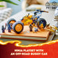 LEGO NINJAGO Arin’s Ninja Off-Road Buggy Car Toy with 4 Minifigures, Building Set for Kids with Dragon Toy from The NINJAGO Dragons Rising TV Show,
