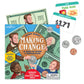 eeBoo: Making Change Game, 50 Item Cards with Play Money, Develop Math and Practical Money Skills, Perfect for Ages 5 and up