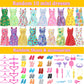60pcs Doll Clothes and Accessories Fashion Dress Wedding Gowns, Daily Tops Pants Outfits Jumpsuit Swimsuits Bikini, 10 Mini Dresses Skirts, Shoes