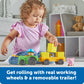 Learning Resources Peeksville Haul & Seek Tractor - Farm Animal Toys, Play Figure Playsets, Barnyard Toys, Toddler Farm Playset, Farmer Toy, Animal
