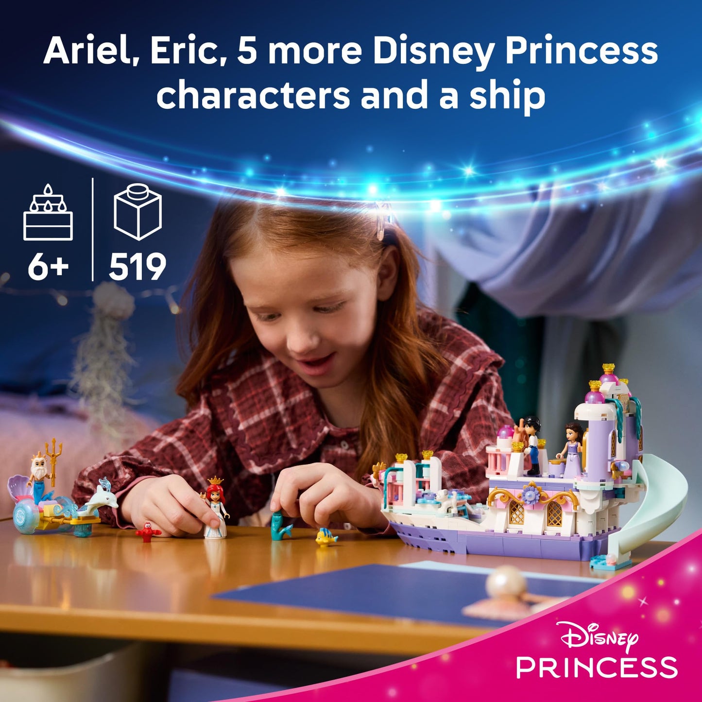 LEGO Disney Princess Ariel's Royal Wedding Boat 43299