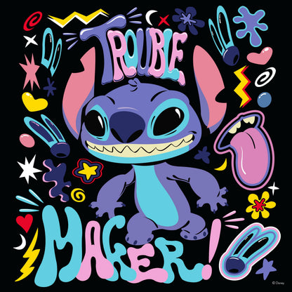 Ceaco - Disney Stitch Trouble Maker - 300 Large Piece Puzzle for Adults