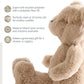 Butterblu Snuggle Buddy - Stuffed Animal Soft Plushie 10 inches Plush Toy Sustainable Gift for Newborn Infant and Baby, Teddy The Bear, One Size