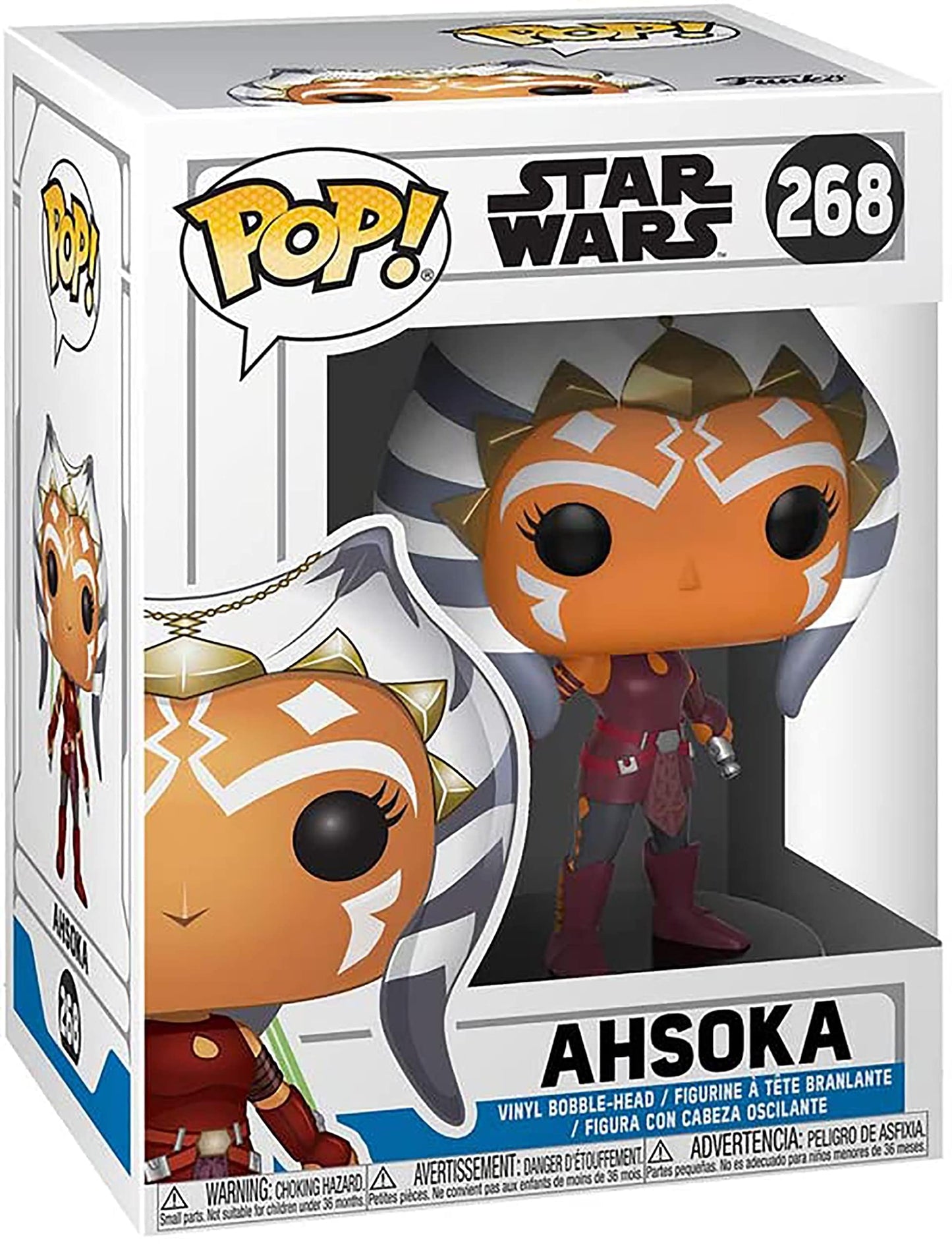 Funko POP!: Star Wars: Clone Wars: Ahsoka Tano - Collectible Vinyl Figure - Gift Idea - Official Merchandise - for Kids & Adults - TV Fans - Model
