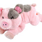 Wild Republic Ecokins Pig Stuffed Animal - 12"