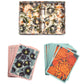 eeBoo Piece & Love: Autumn Abundance - Adult Playing Cards, Set of 2 Decks, Traditional Decks W/Beaufiul Artowrk & Gilded Edges, Vegetable Based Inks