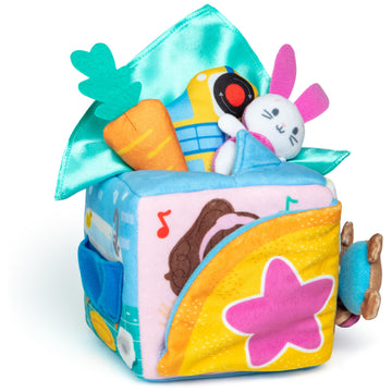 Ms. Rachel Official Surprise Learning Box, Educational Toys with Stuffed Animals, Sensory Toys & Activities for Babies, Toddler Toys for Girls & Boys