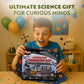 Playz Extreme Chemistry Set - 52 Unique Experiments, Science Kits for Kids Age 8-12, Lab Gear, Volcano Project, Learning Tools, Fair Activity