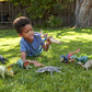 Mattel Jurassic World Dominion Roar Strikers Dinosaur Action Figure with Roaring Sound & Attack Action, Ichthyovenator Dino Toy Includes Downloadable