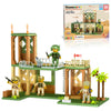 PicassoTiles Magnet Tile Building Brick Blocks Military Combat Force Theme Magnetic Tiles Construction Block Playset 4 Character Action Figures with