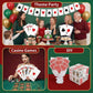 Bedwina Giant Jumbo Playing Cards, Large Print Playing Cards for Seniors, Kids, Adults - Funny Deck of Professional Poker Giant Card Games, Casino