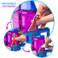 Tytan Tiles Princess Castle 60-Piece Magnetic Tiles Building Set, Adorable Kids’ STEM Toy, Creative Play, Shape & Pattern Recognition, Fine Motor