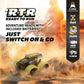 Motor Dayz RC 4WD Big Kahuna Remote Control Car Ford Bronco Monster Truck - 1:14 Scale Remote Control Truck, Vaughn Gittin Jr., Vertical Drive Stunts