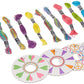 Janlynn Cool Cord Friendship Bracelet Pack, Makes 100 Bracelets