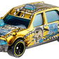 Hot Wheels Toy Car,1:64 Scale id Time Attaxi Embedded with NFC Chip Uniquely Identifiable for Kids & Collectors