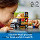 LEGO City Burger Truck Toy Building Set, Fun Gift for Kids Ages 5 Plus, Burger Van and Kitchen Playset, Vendor Minifigure and Accessories, Imaginative