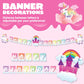 JOYIN 145 Pcs Unicorn Birthday Party Supplies with Unicorn Banner for Girls, 24 Serves Unicorn Disposable Tableware Set with Plates , Cups, Napkins