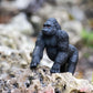Safari Ltd. Lowland Gorilla Figurine - Lifelike 4.25" Primate Figure - Educational Toy for Boys, Girls, and Kids Ages 3+