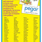 Trend Enterprises: Verbos (Spanish Action Words) Skill Drill Flash Cards, Grow Spanish Fluently, Illustraions with Words & Sample Sentence, 94 Cards