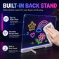 LED Drawing Board for Kids, 16-Inch Rechargeable Doodle Pad, 10 Color Modes,LED Note & Drawing Board, Birthday Gift for Girls Boys Teens