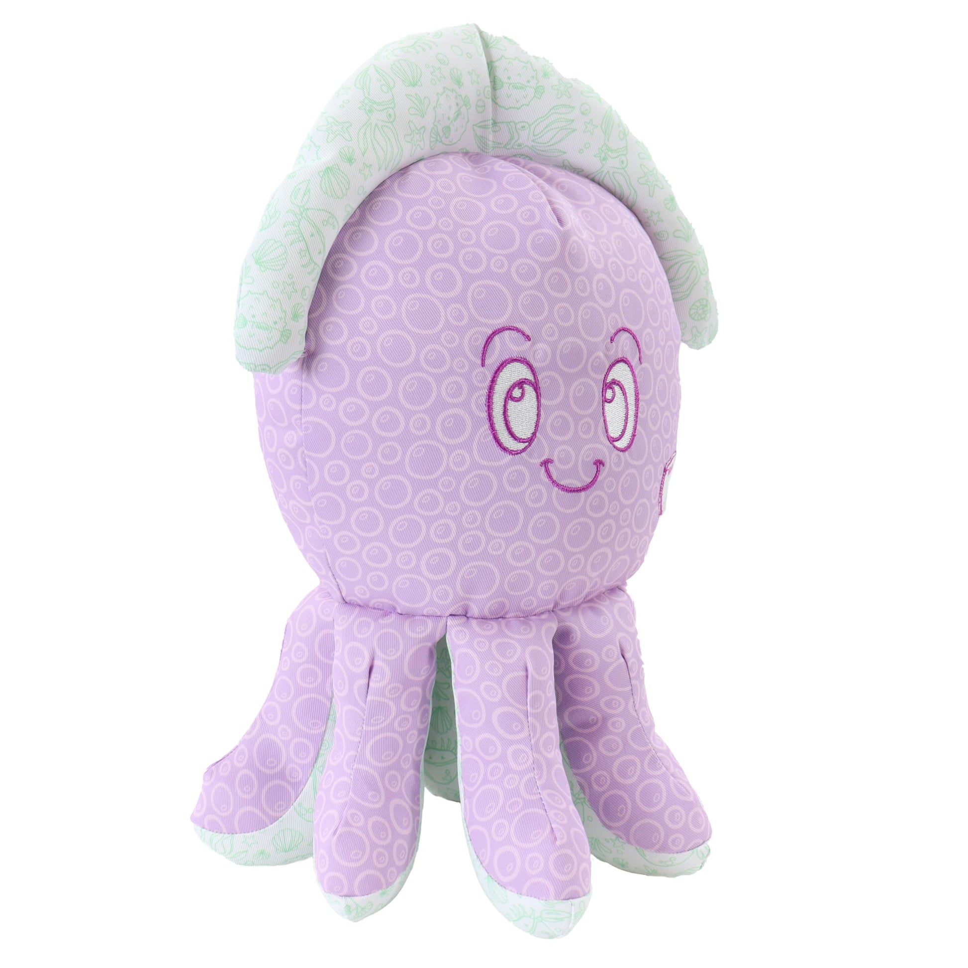 Crayola Color Me Plush, Purple Octopus with 3 Ultra-Clean Washable Markers, Creative Fun for Boys and Girls Ages 3 and Up
