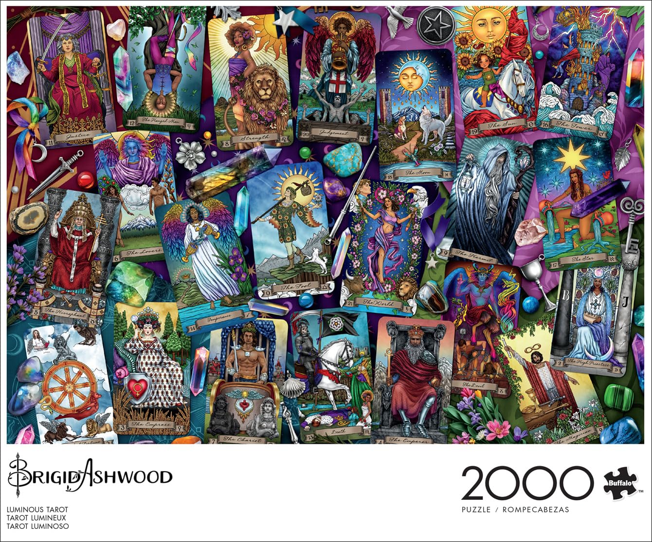 Buffalo Games - Luminous Tarot - 2000 Piece Jigsaw Puzzle for Adults