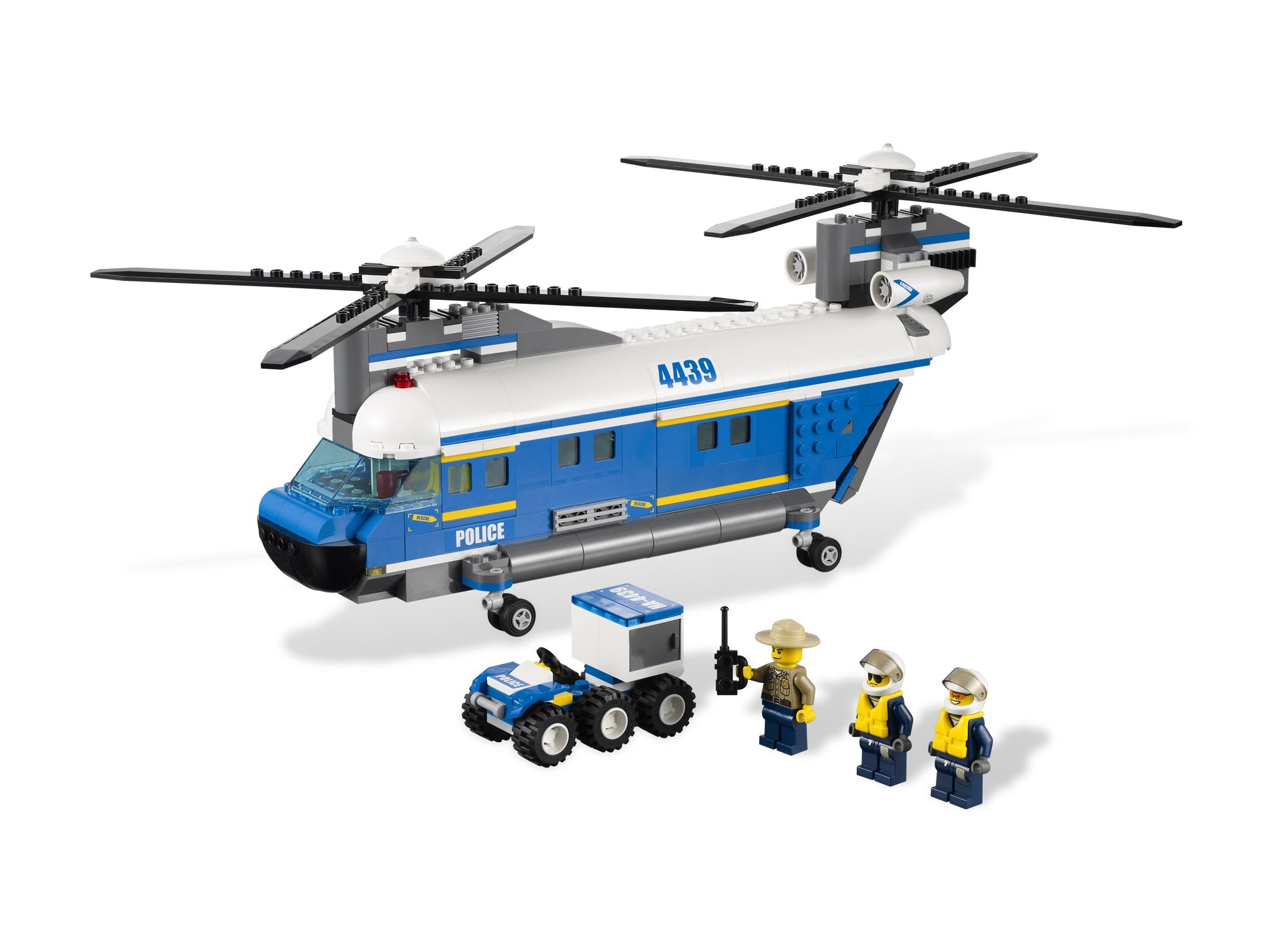 LEGO City Police Heavy-Lift Helicopter 4439