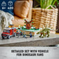 LEGO Jurassic World Dinosaur Missions: Stegosaurus Discovery Building Set - Dinosaur Toys Pretend Play Set with 2 Minifigures for Boys & Girls, Ages
