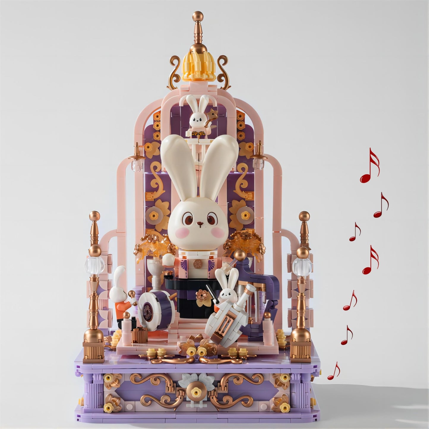 Yushinv Music Hall Building Set 1547pcs with Gift Box?Architecture Building Set Toy, Gift for Adults and Kids (Music Hall)